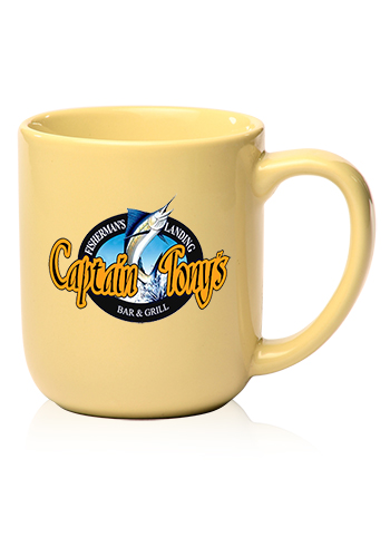16 oz. Vibrant Color Glossy Ceramic Mugs 6