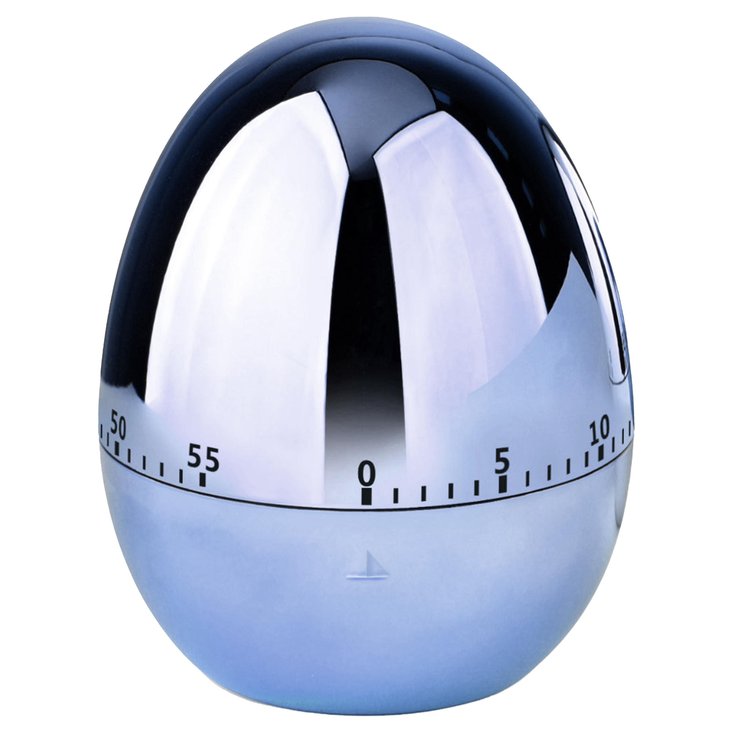 Stainless Steel Egg Shaped Mechanical Timer 1