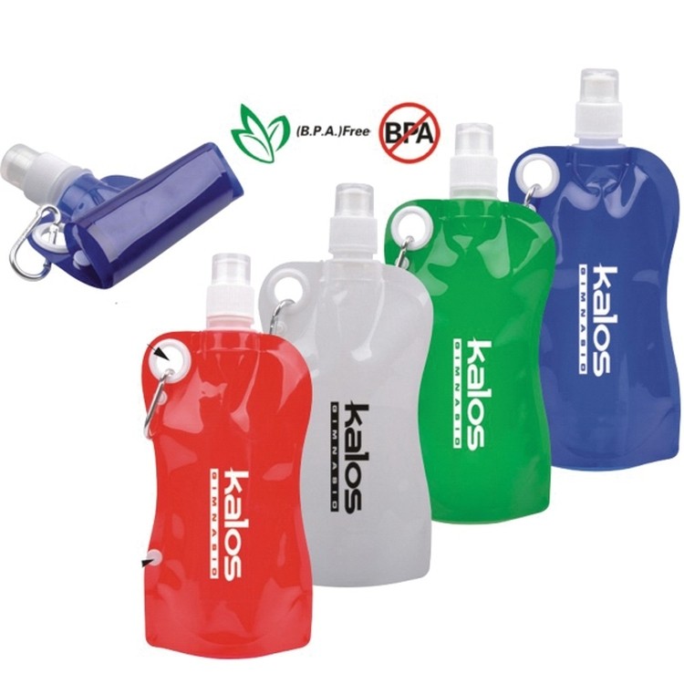 Foldable Kettle, Sports Water Bags with Carabiner 2