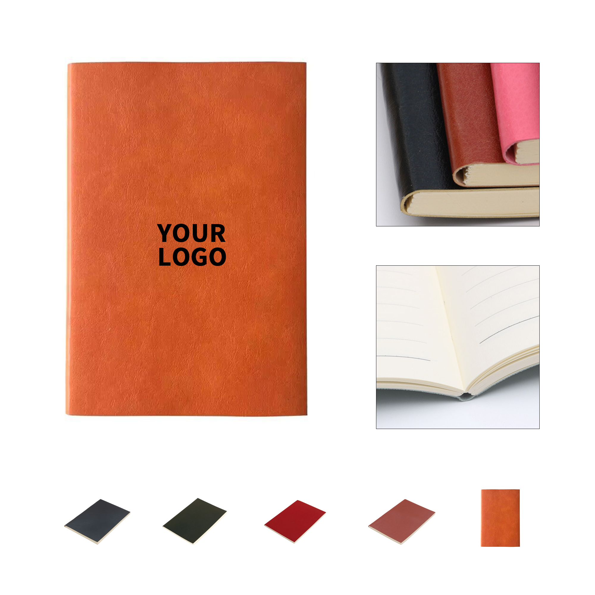 Linen A5 Hardcover Notebook With Smooth Writing Paper 4