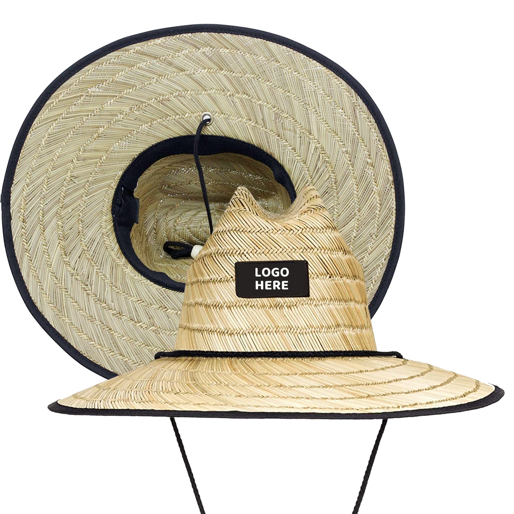 Lifeguard Beach Sun Straw Hat