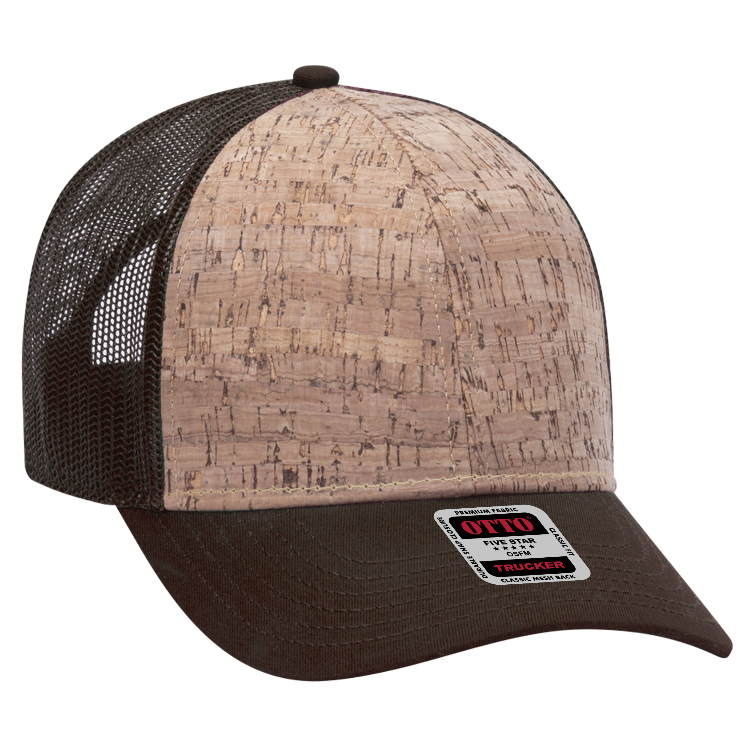 OTTO CAP® 6 Panel Low Profile Mesh Back Trucker Hat 4