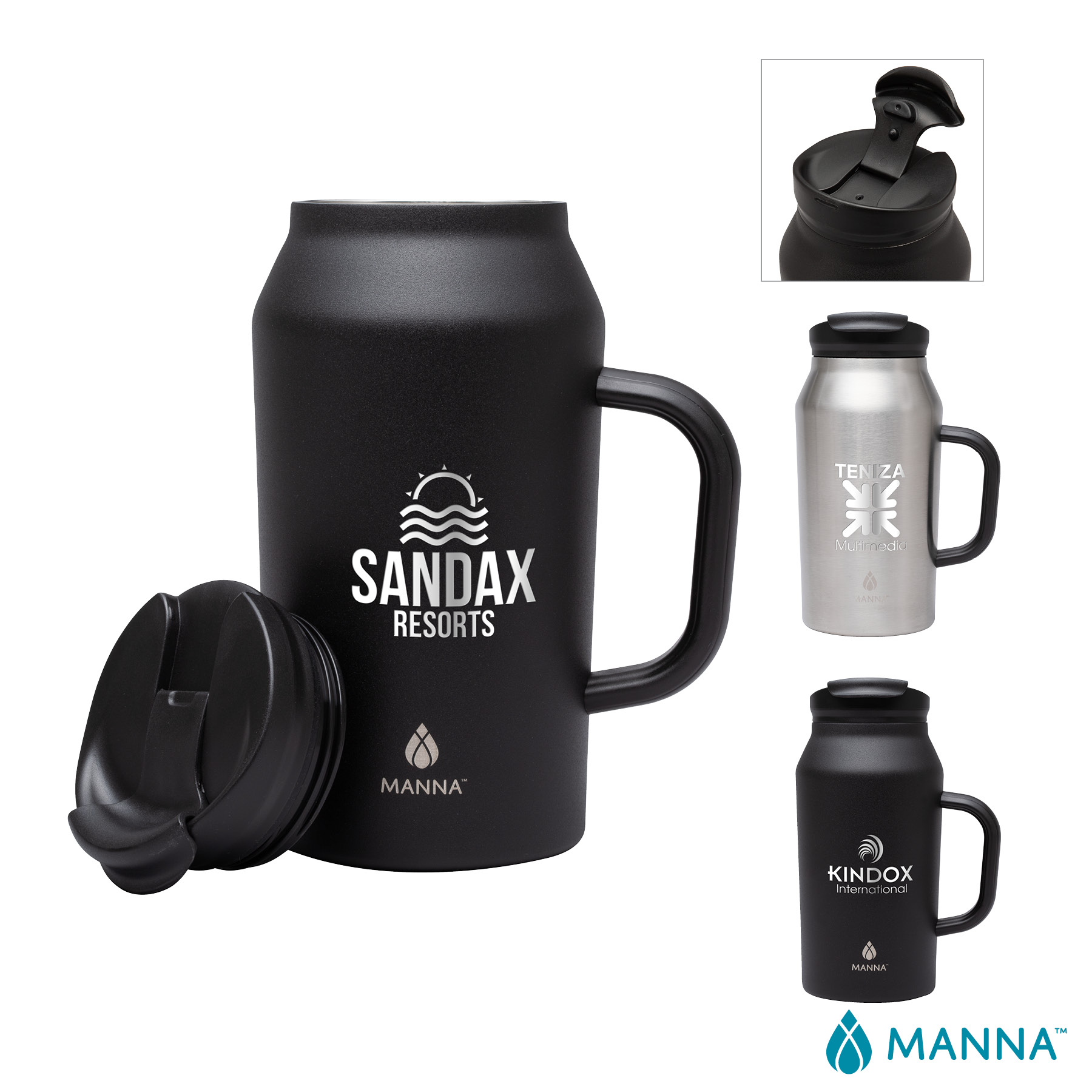 Manna™ 40 oz. Basin Stainless Steel Mug 25