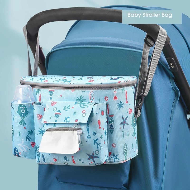 Custom Baby Stroller Organizer Accessories Bag 7