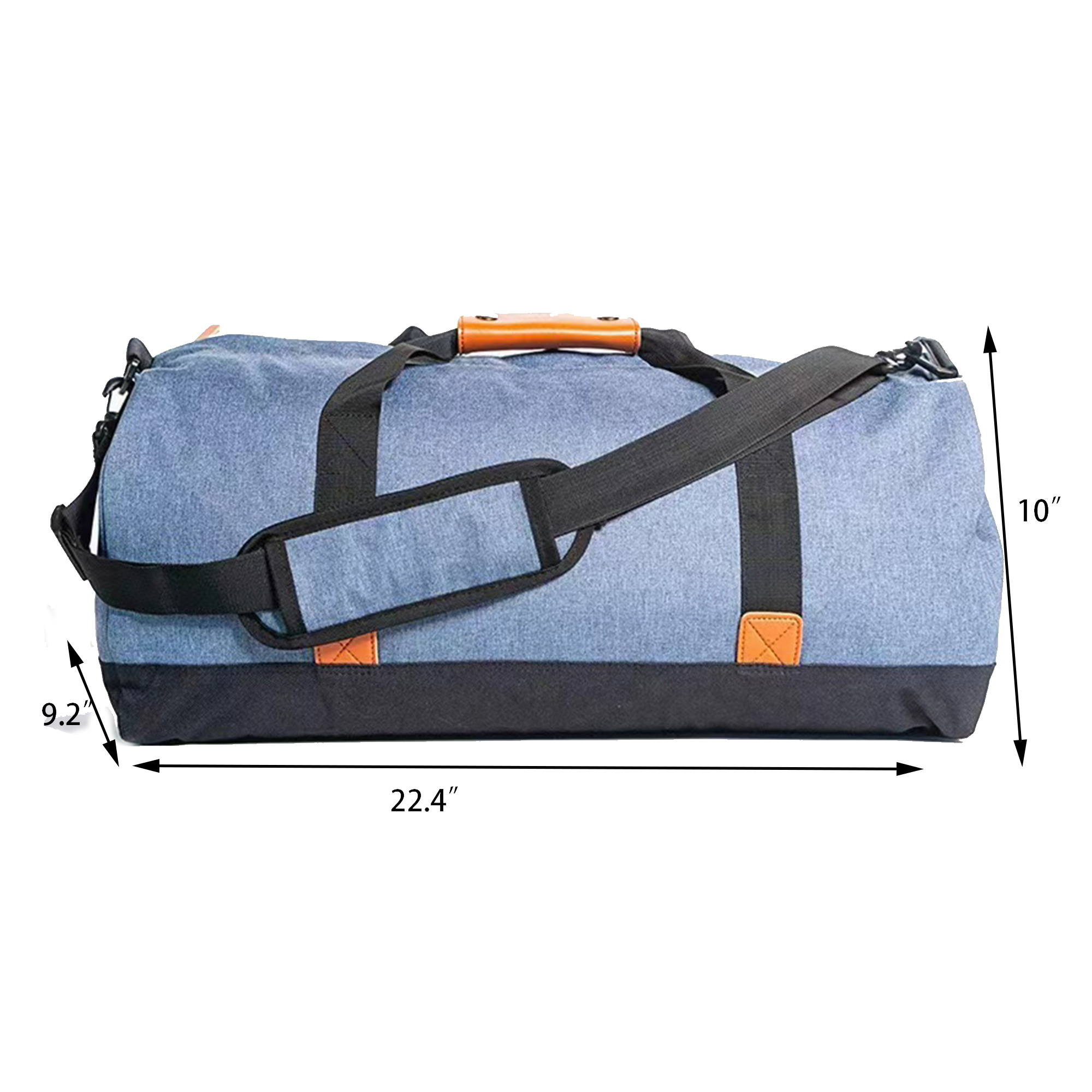 Basics Large Nylon Duffel Bag 4