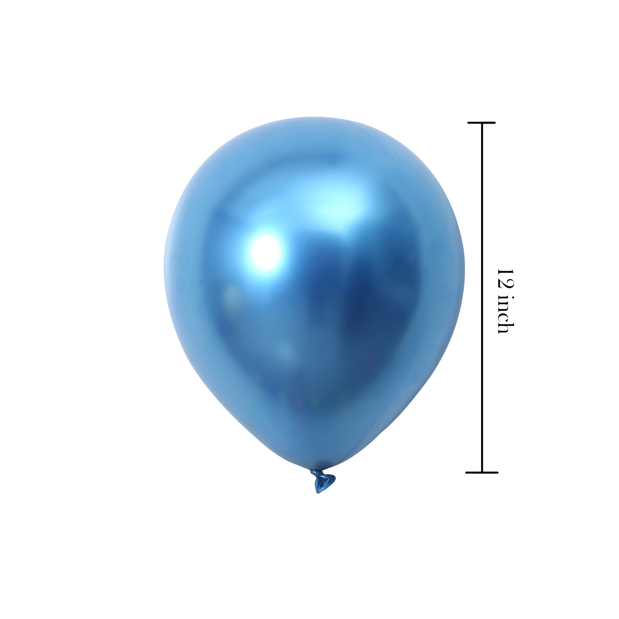 12-inch Thickened Metallic Balloon 5