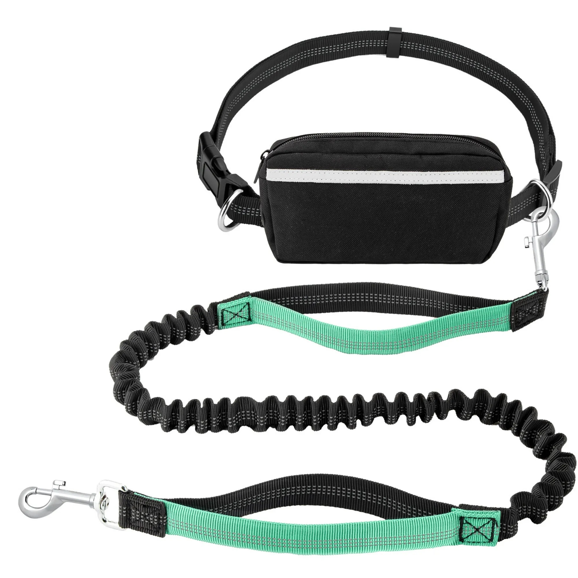 Multi-Functional Retractable Hands-Free Leash Waist Bag 1