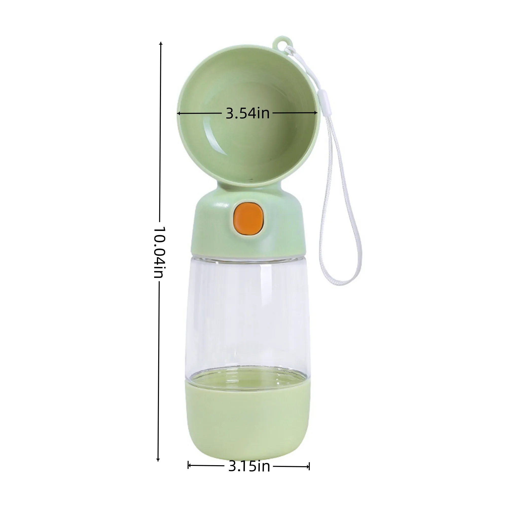 Pet outing water cup multi-functional water feeder 3