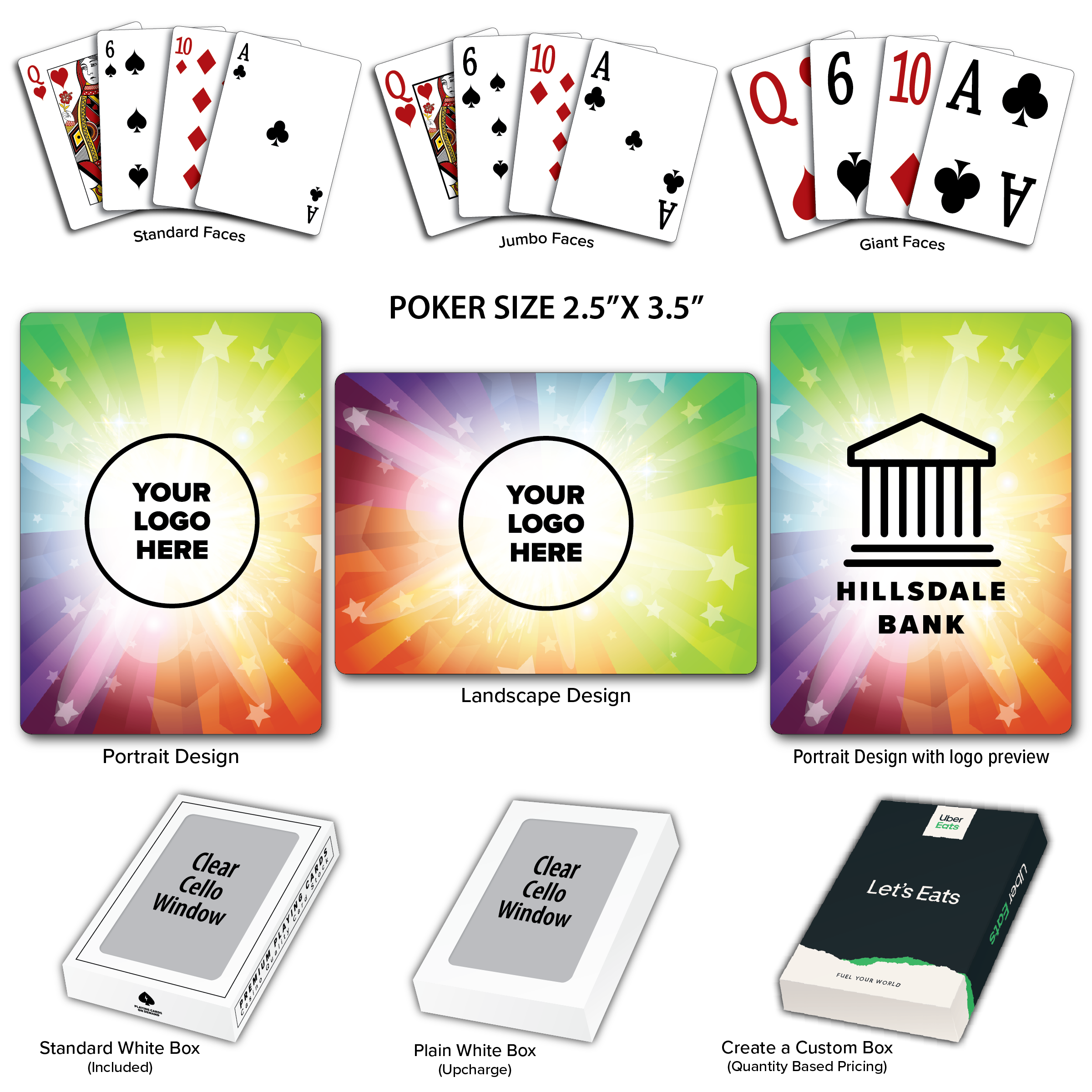 Celebration Theme Poker Size Playing Cards 2