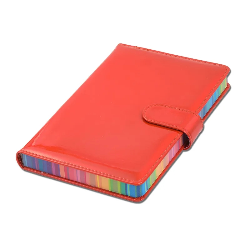 A5 Laser Notebook Pu Leather With Buckle 3
