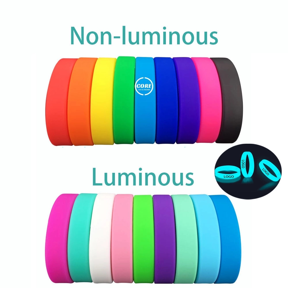 Silicone Bracelet Luminous & Non-Luminous 1