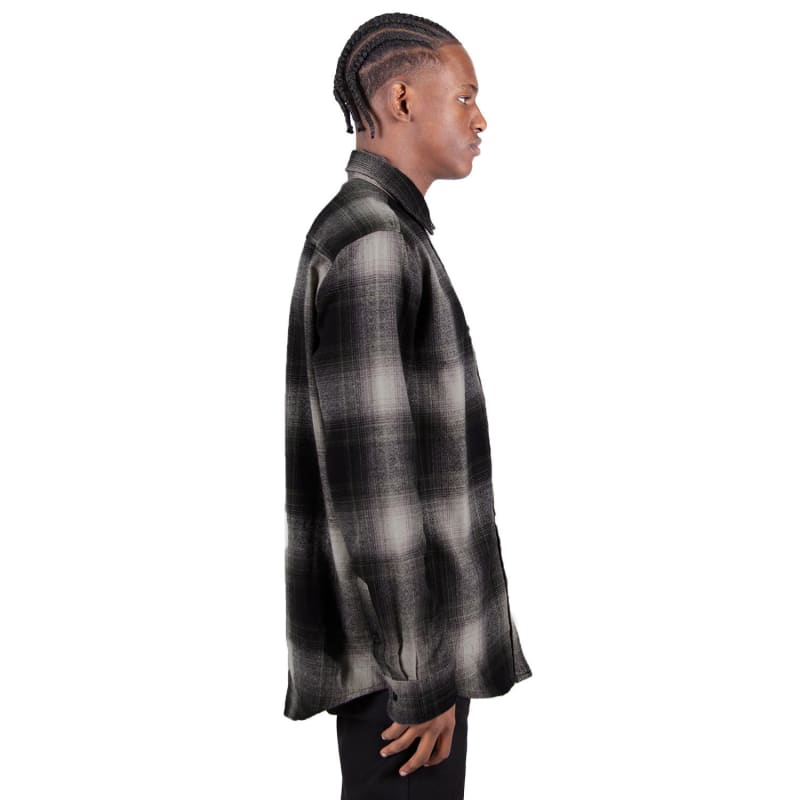 Shaka Wear Men's Plaid Flannel Overshirt 4
