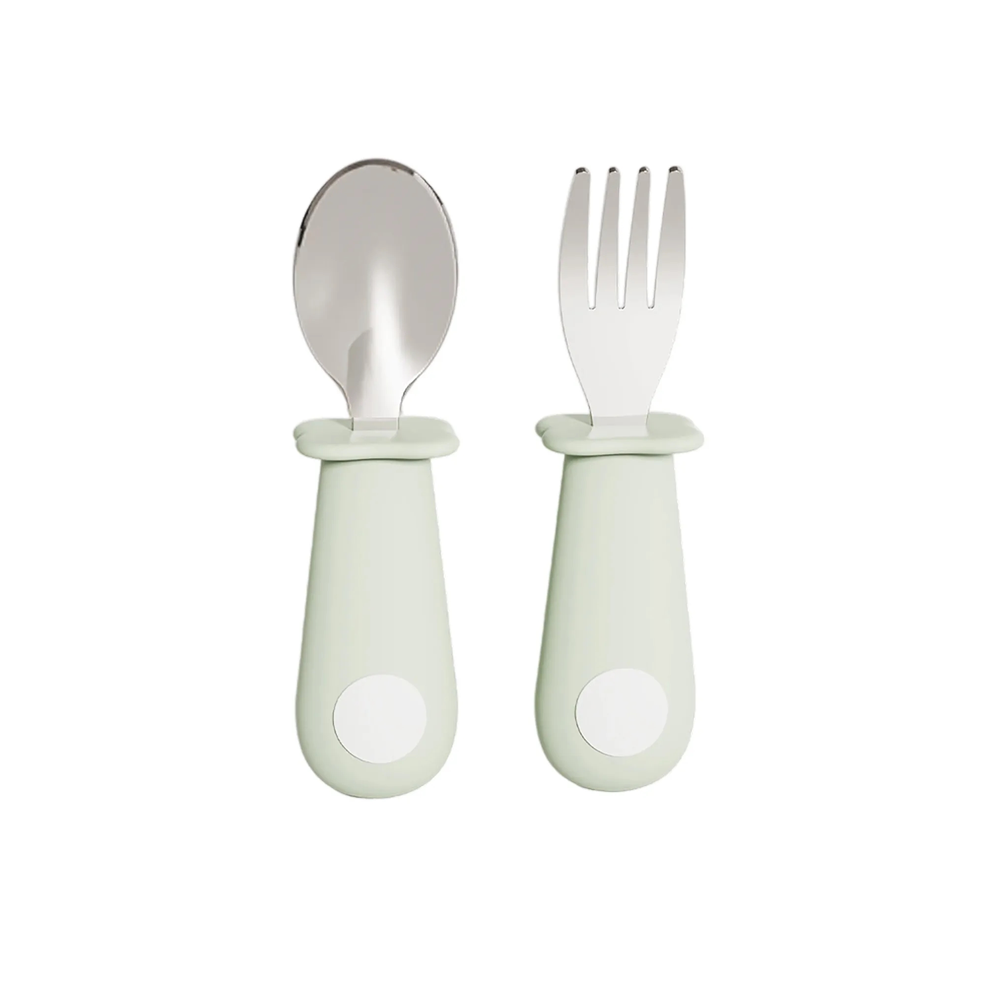 Silicone Baby Fork and Spoon Set 6