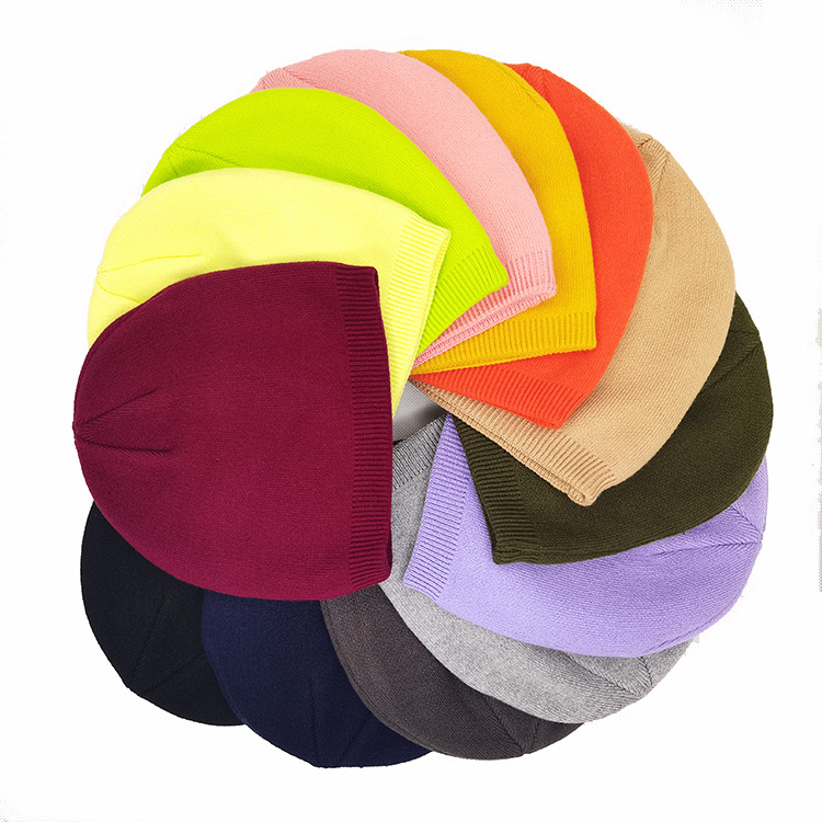 Knit Beanie Hat 1