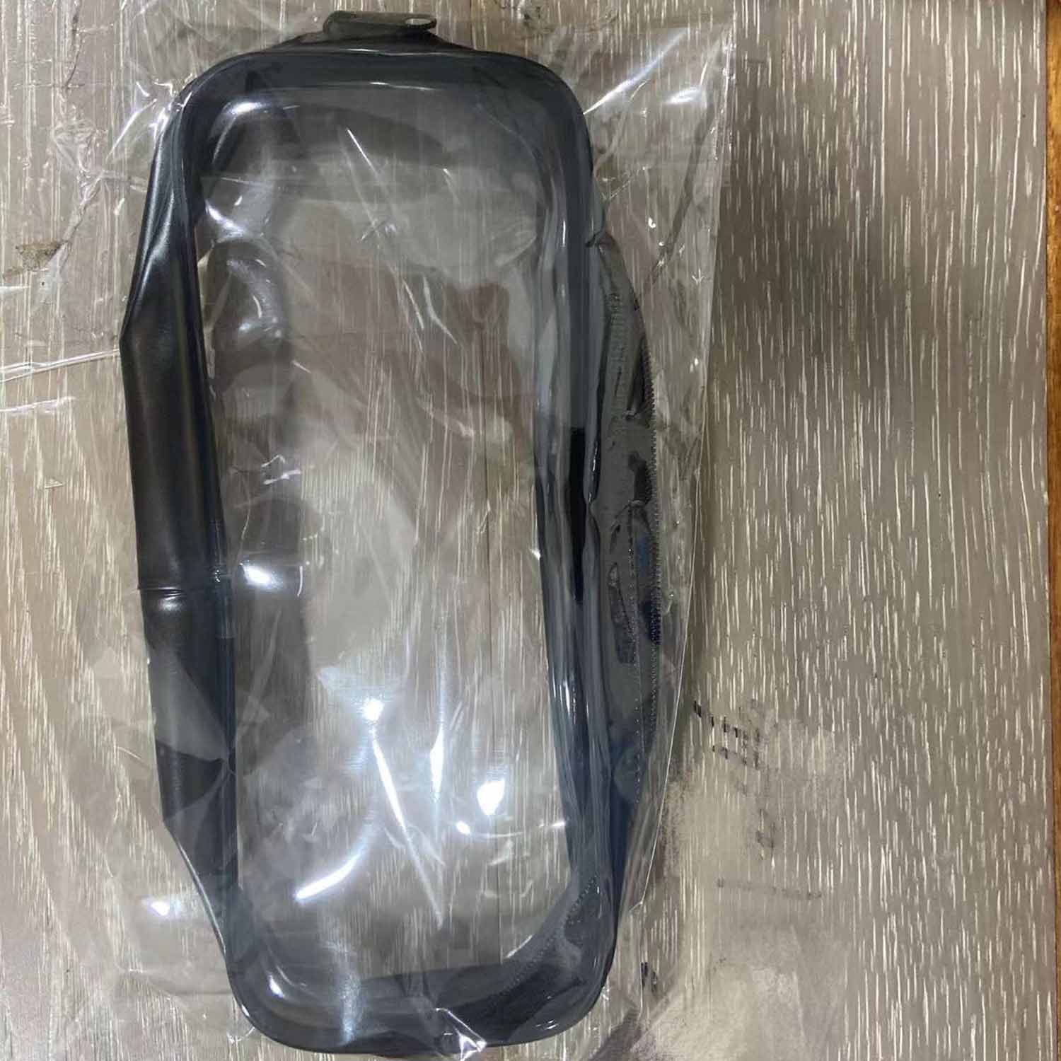 Large capacity makeup clear pvc travel toiletry bag 2
