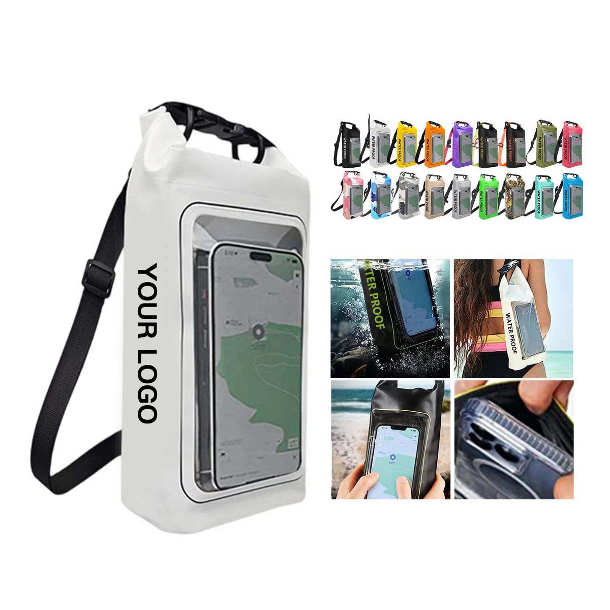 Outdoor Crossbody Bag with IPX6 Waterproof Design 19