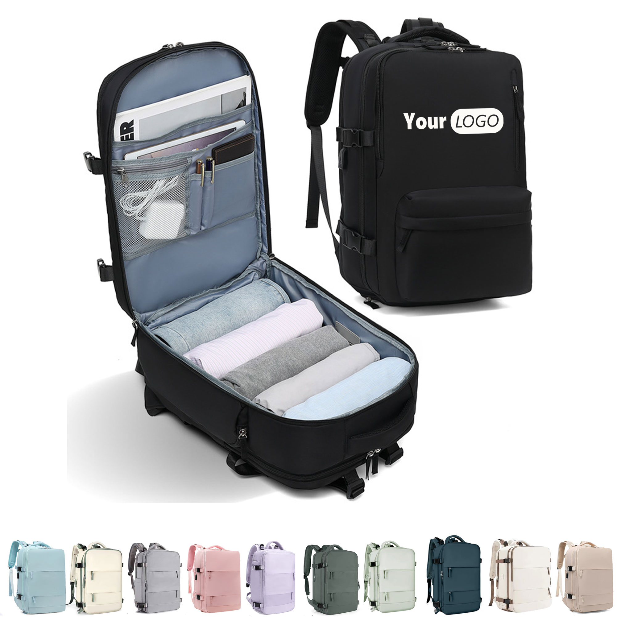 Waterproof Large Travel Hiking Backpack 3