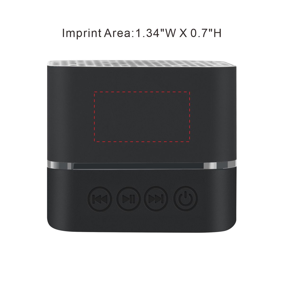 Waterproof Wireless Speaker with Light-up Logo 3