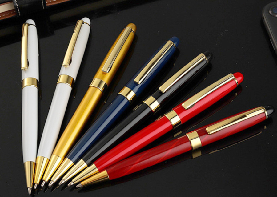 Business Rotating Metal Ballpoint Pen 2