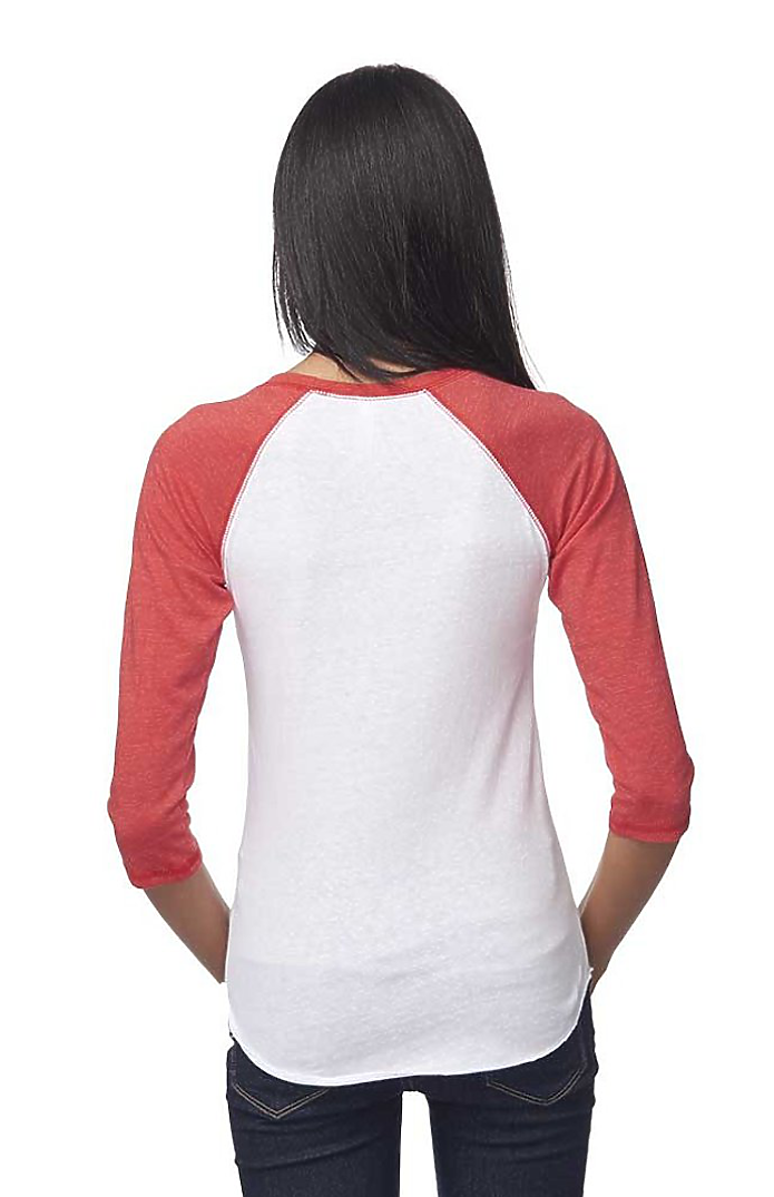 Unisex Triblend Raglan Baseball Shirt 5