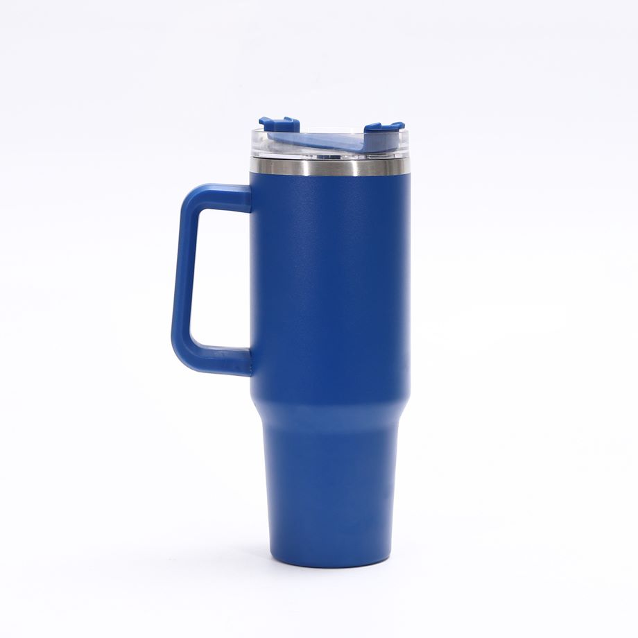 40 OZ Tumbler With Handle And Straw Lid 2