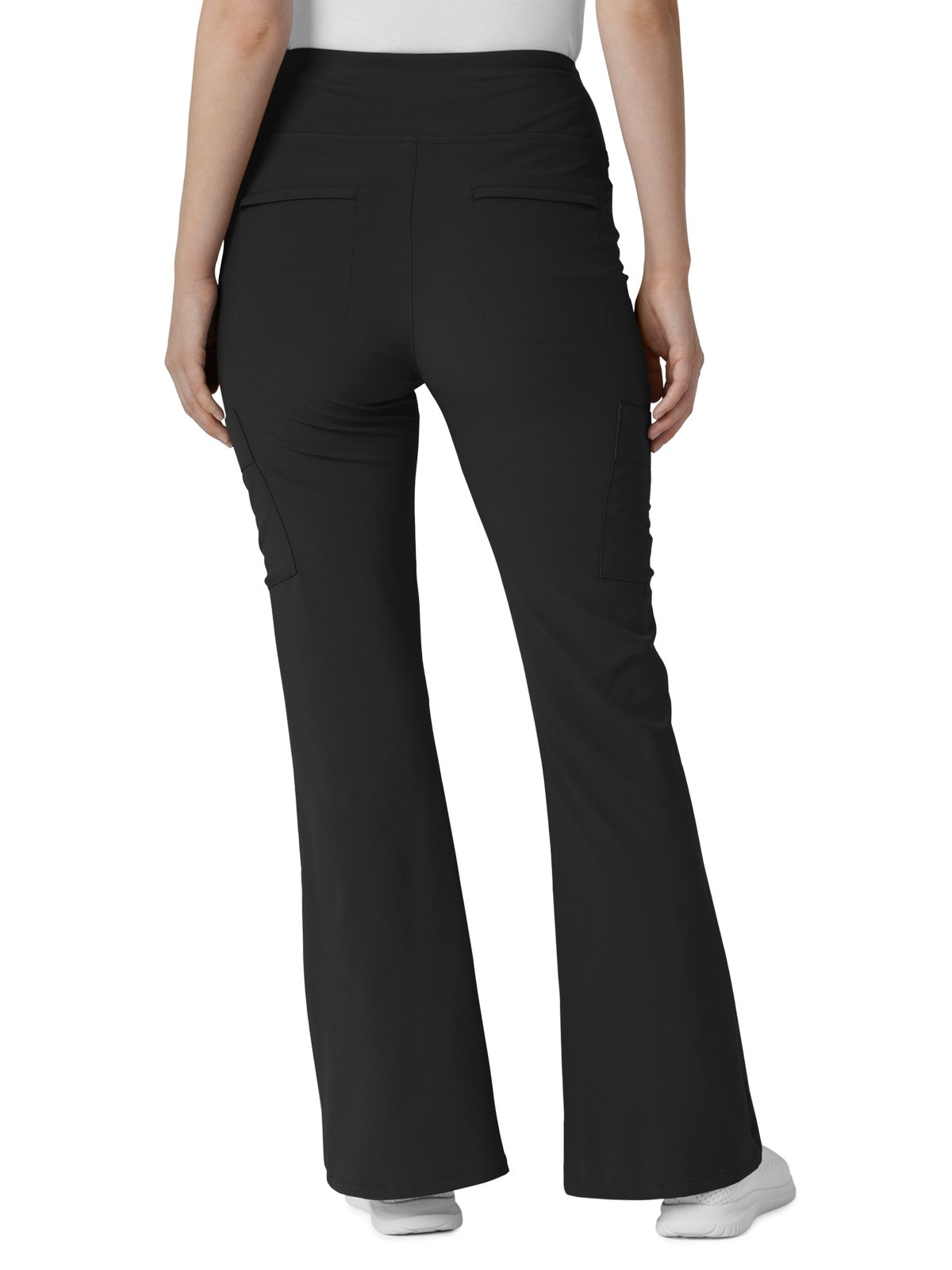 Renew Women's Seven-Pocket Front Slit Flare Pant