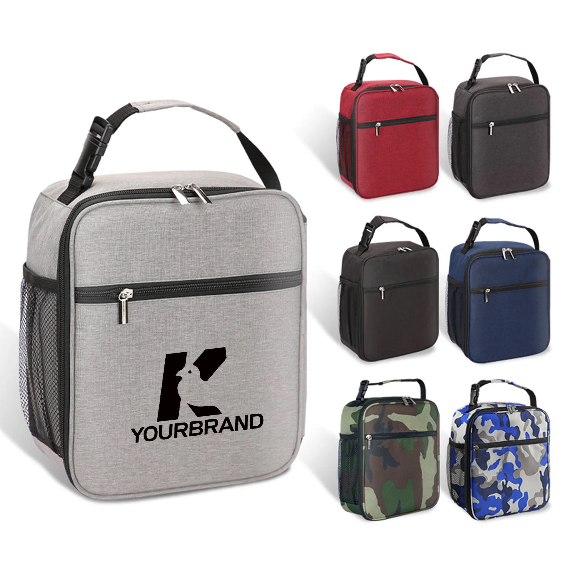 Stock Reusebale Portable Compact Lightweight Lunch Bag 2