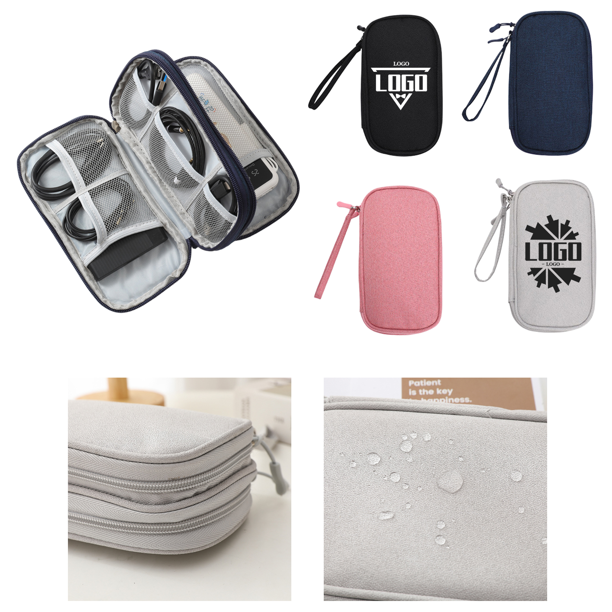 Double Layer Tech Accessory Bag 3