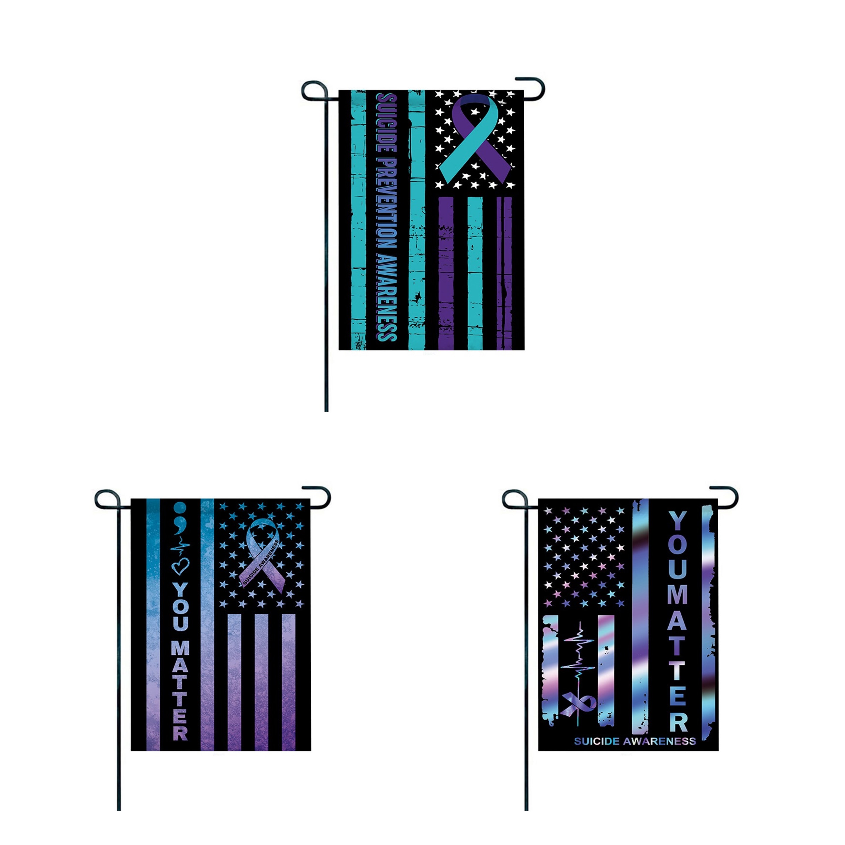 Double Side Garden Flag (direct import) 4