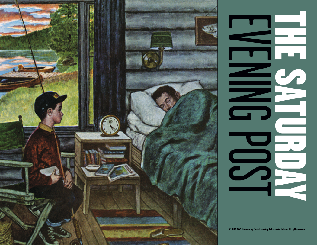Good Value™ The Saturday Evening Post - Stapled Calendar 13