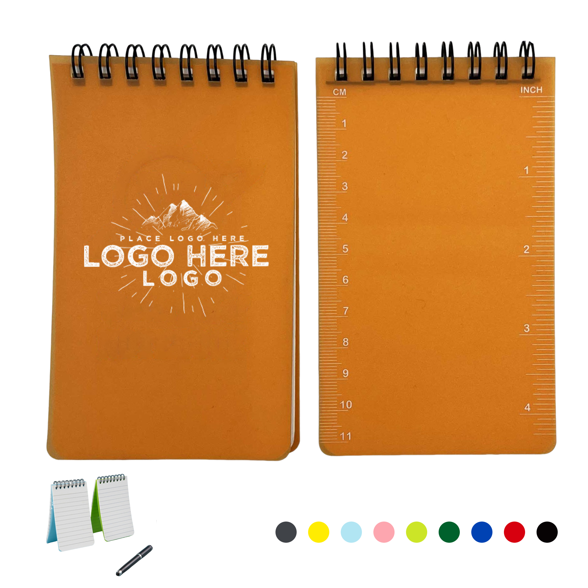 Colorful Mini Spiral Journal 2