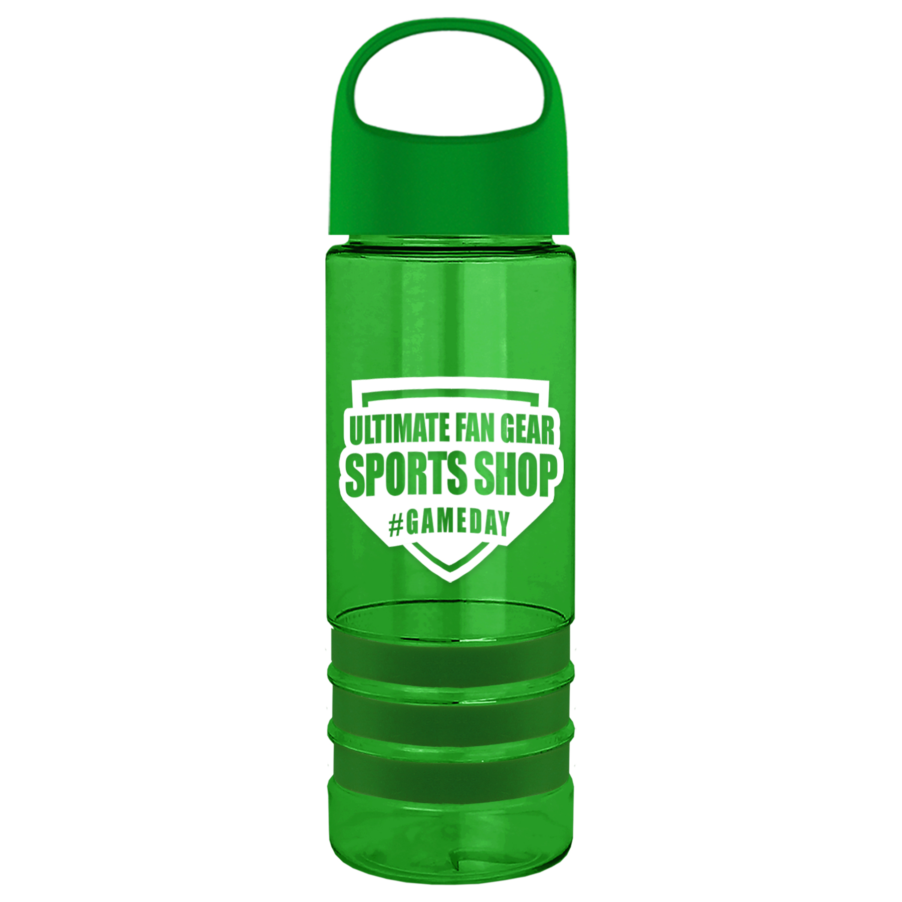 Sergeant Stripe - 24 oz. Tritan Bottle with Oval crest and Stripe Bands 4