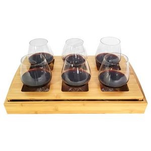 Bamboo Wine Tray 5