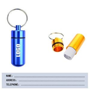 Durable Aluminum Capsule Shaped Dog ID Tag 4
