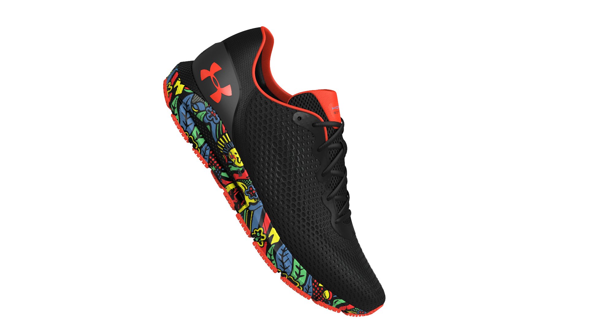 Men's UA HOVR Sonic 4 Run Weird Running Shoes 2