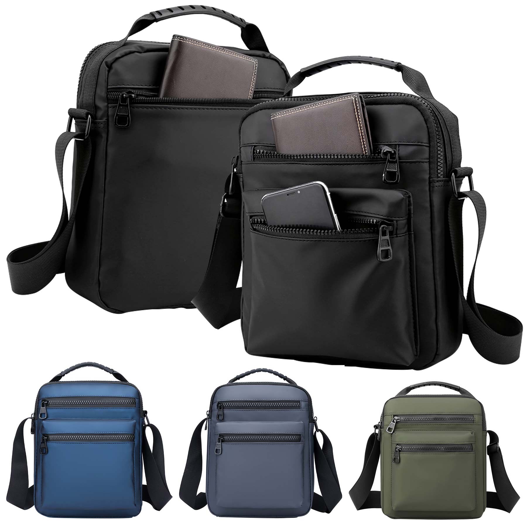 Men'sSmall Side Shoulder Crossbody Bags 1