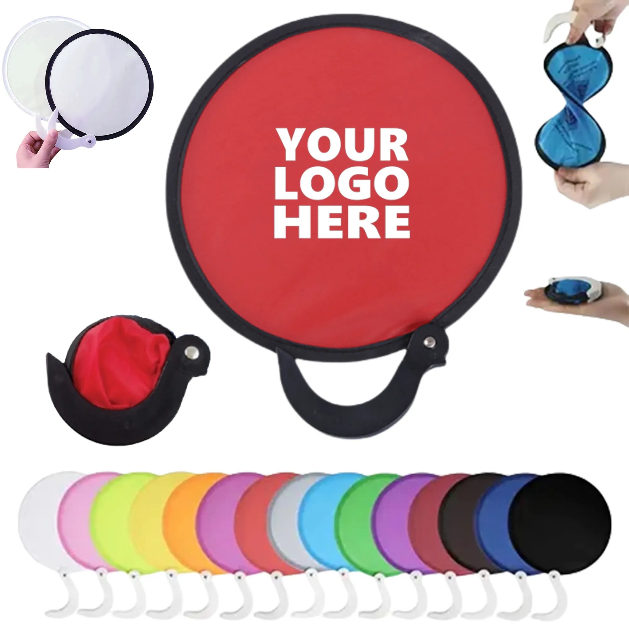 Foldable Flying Discs Fans 19