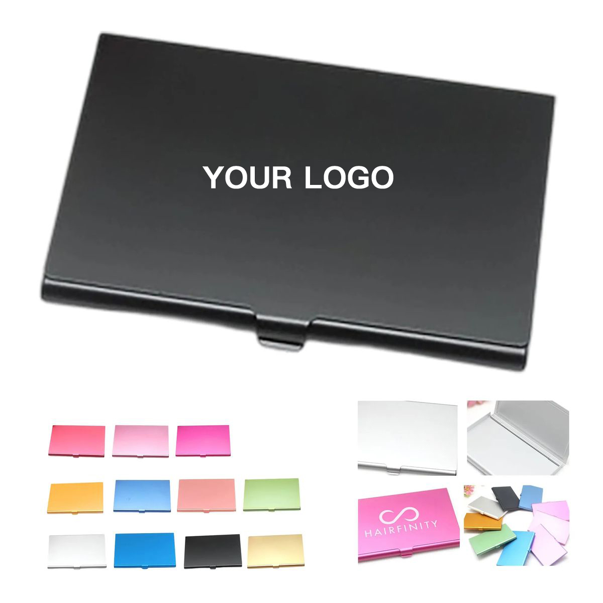 Pocket Card Case with Logo 2