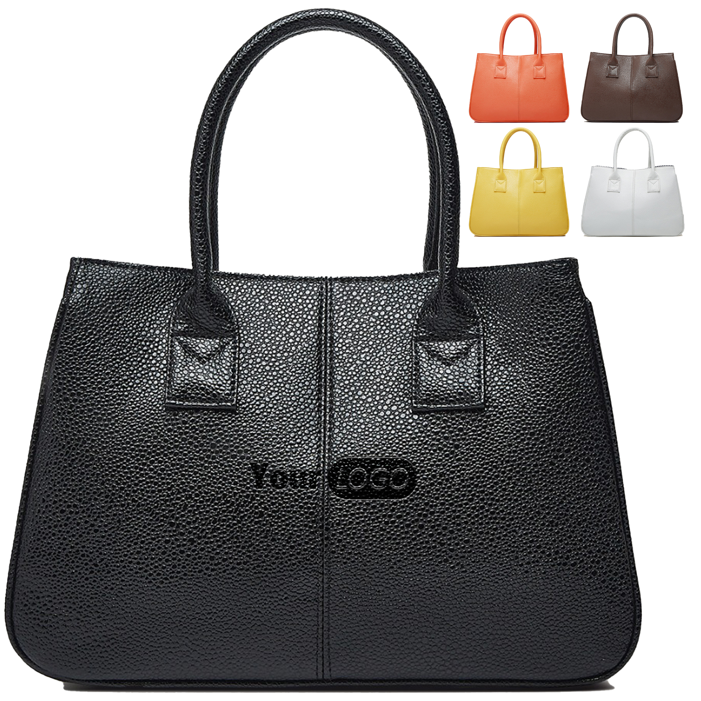 Pu Large Capacity Commuting Handbag 7