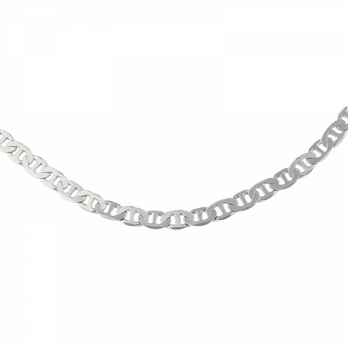 18 in  Sterling Silver Chain (6.5 mm)
