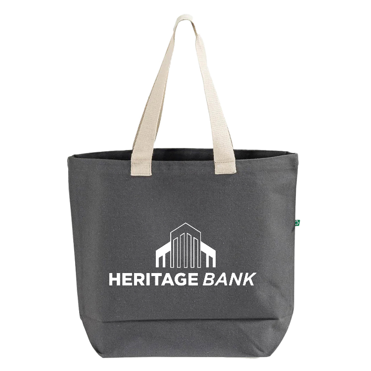 Trillium Trend Recycled Canvas Tote Bag 6