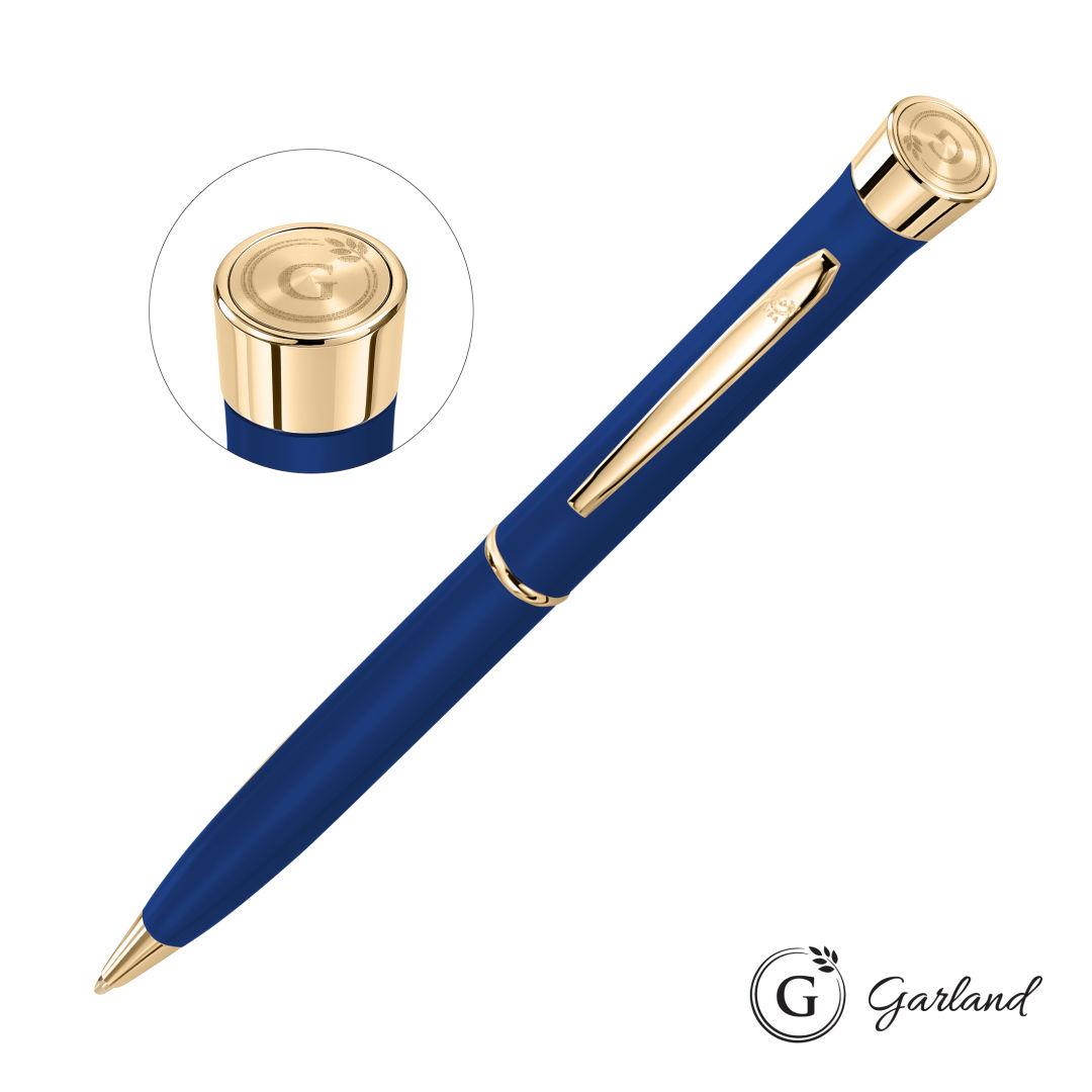 Garland® Color Matte Emblem Twist Ballpoint Pen - Gold 4