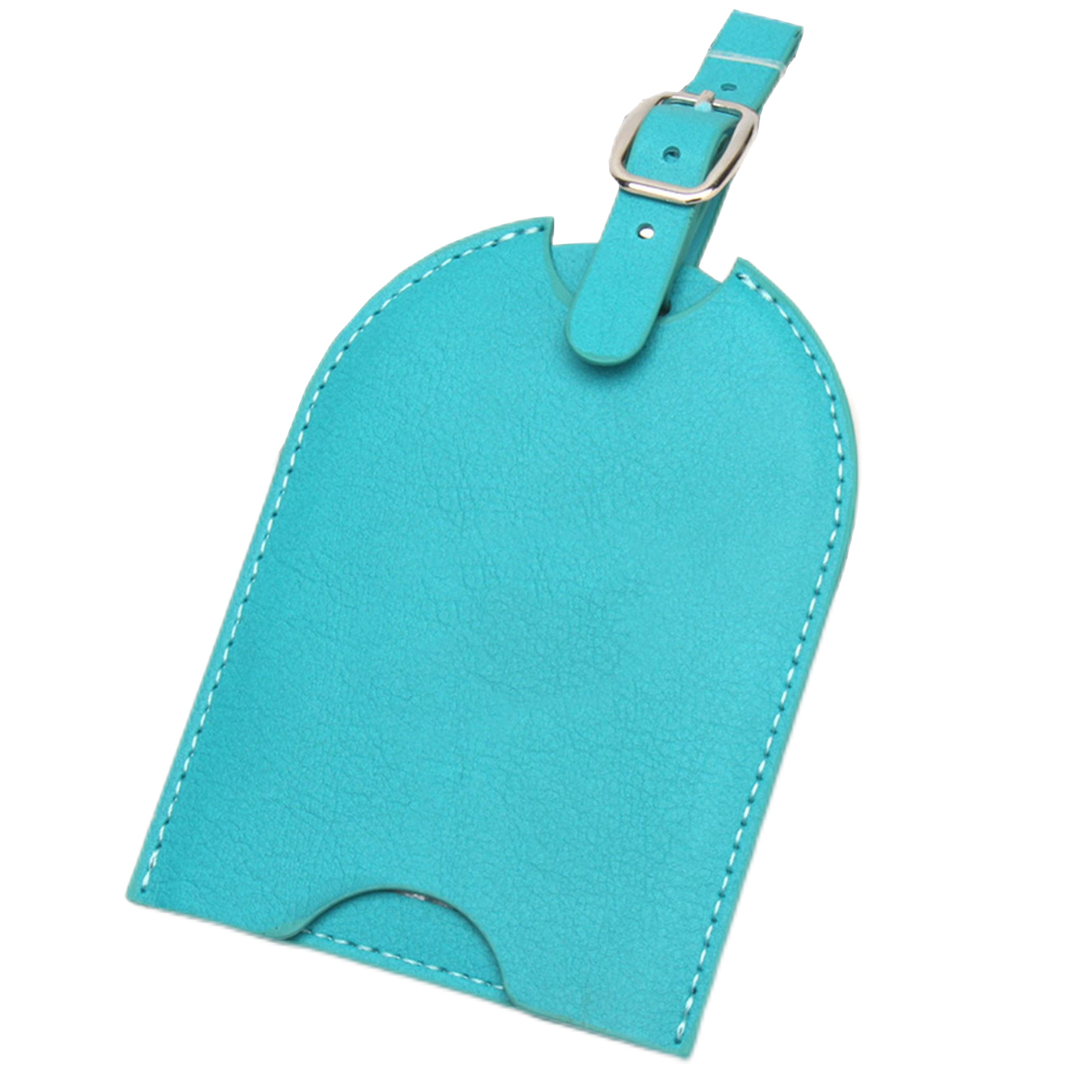 Leather Luggage Bag Case Tags, custom luggage tag with logo imprint 1