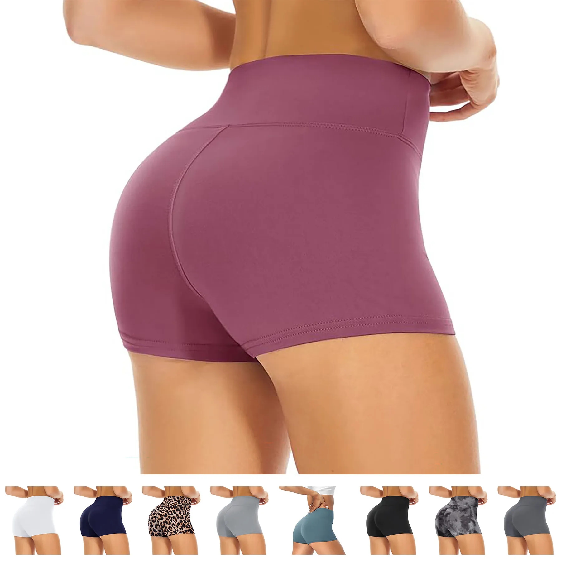 Women Workout Yoga Shorts 2