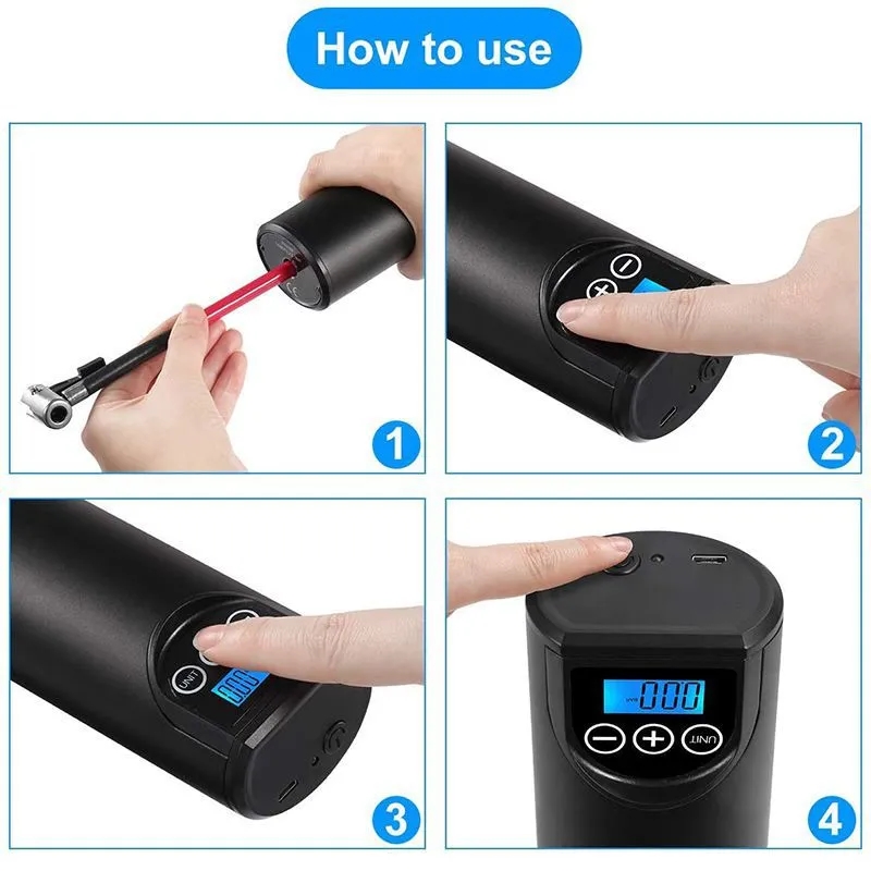 Portable Intelligent Inflatable Air Pump 6