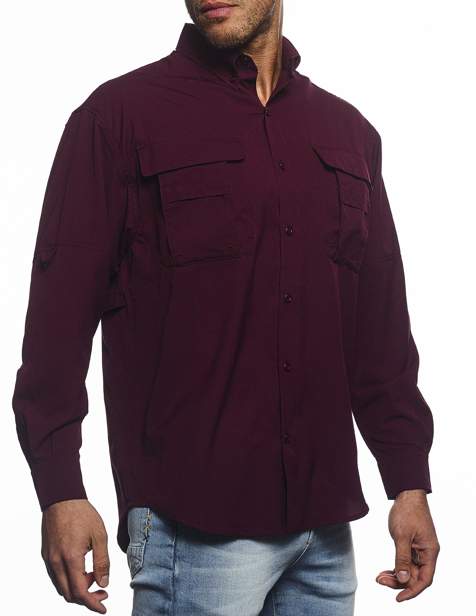 Men's Long Sleeve Fishing Shirt 45