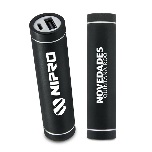 Quick Ship Cylinder Power Bank-2200mAh 1