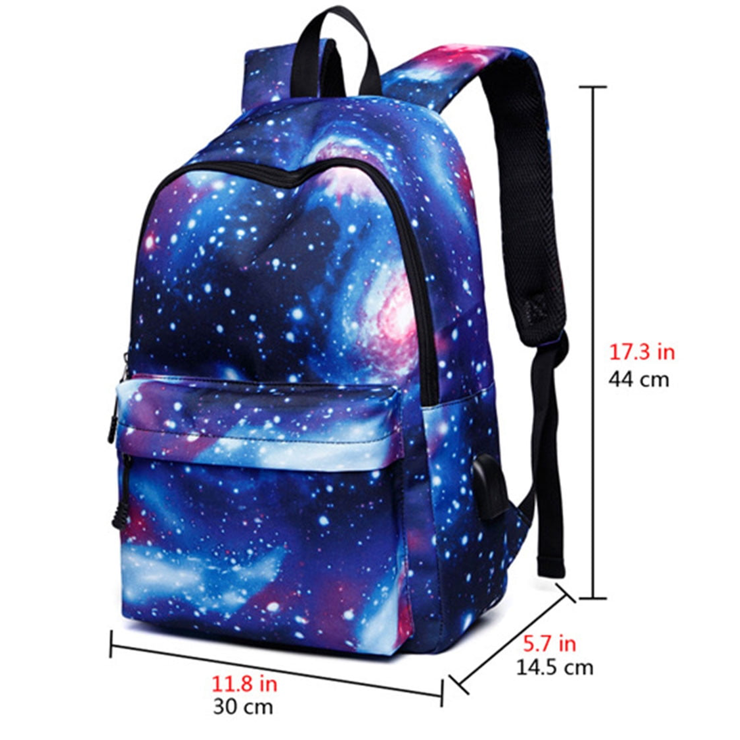 Oxford Multifunction USB Charging Backpack 5