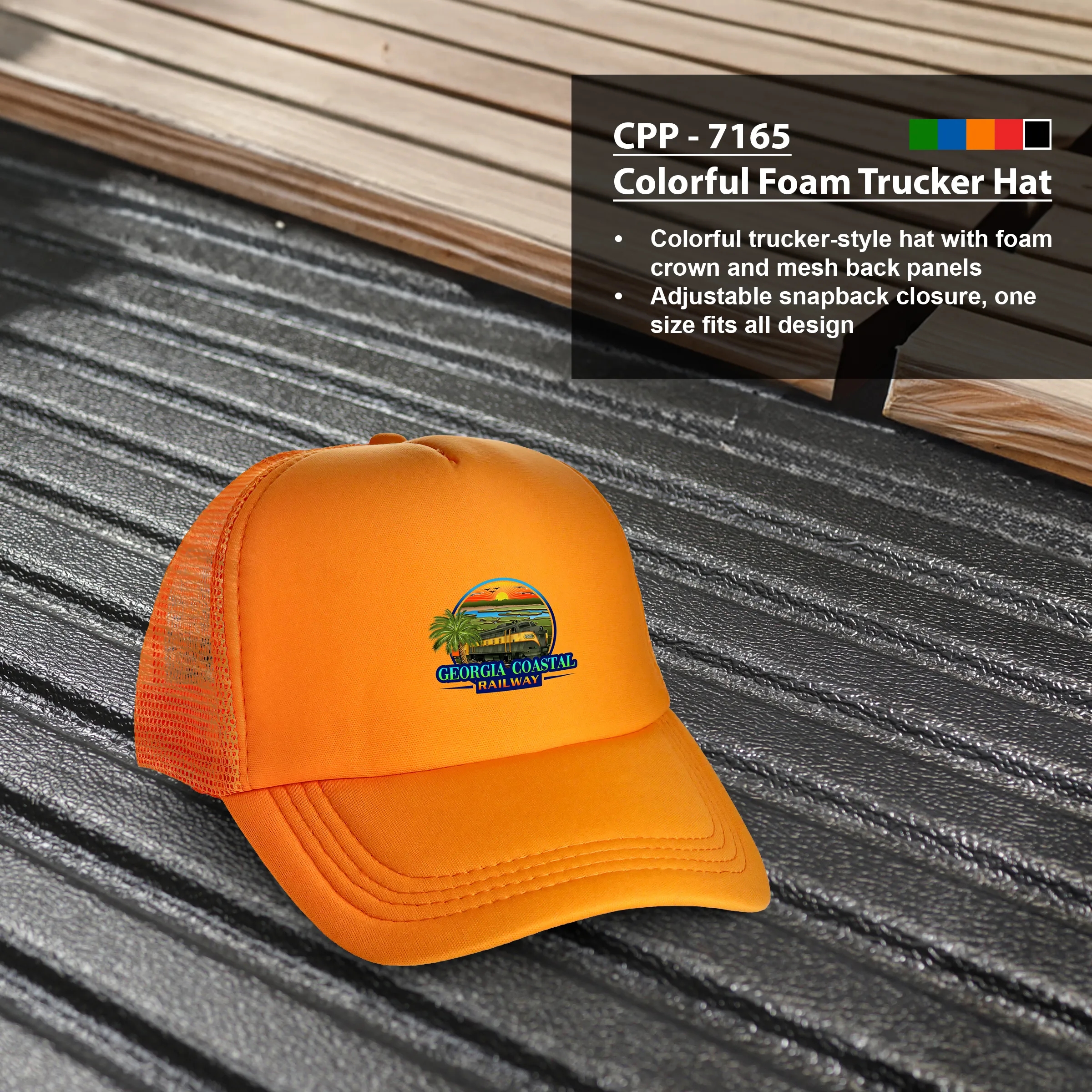 Colorful Foam Trucker Hat 16