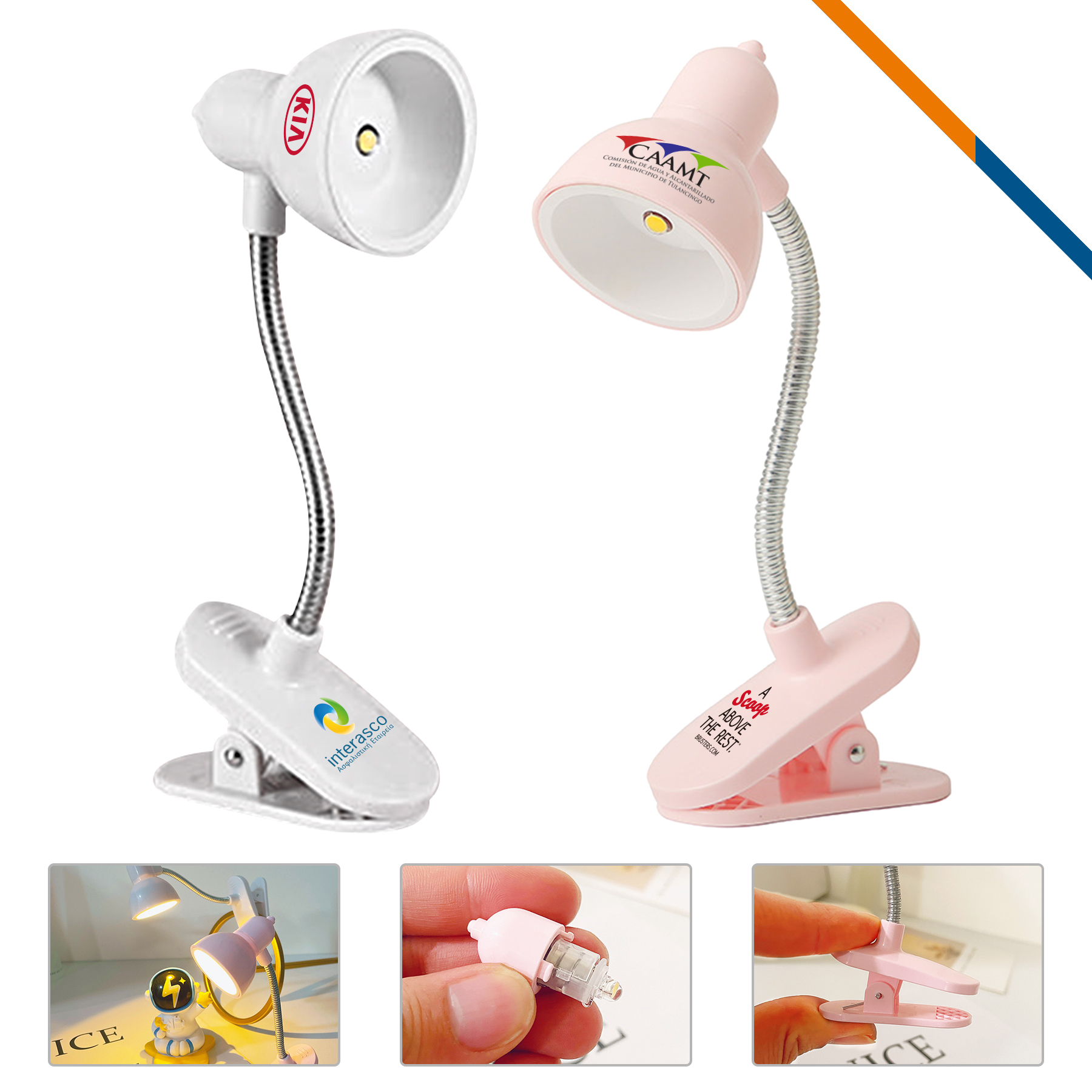 Ensco Mini Book Light 2